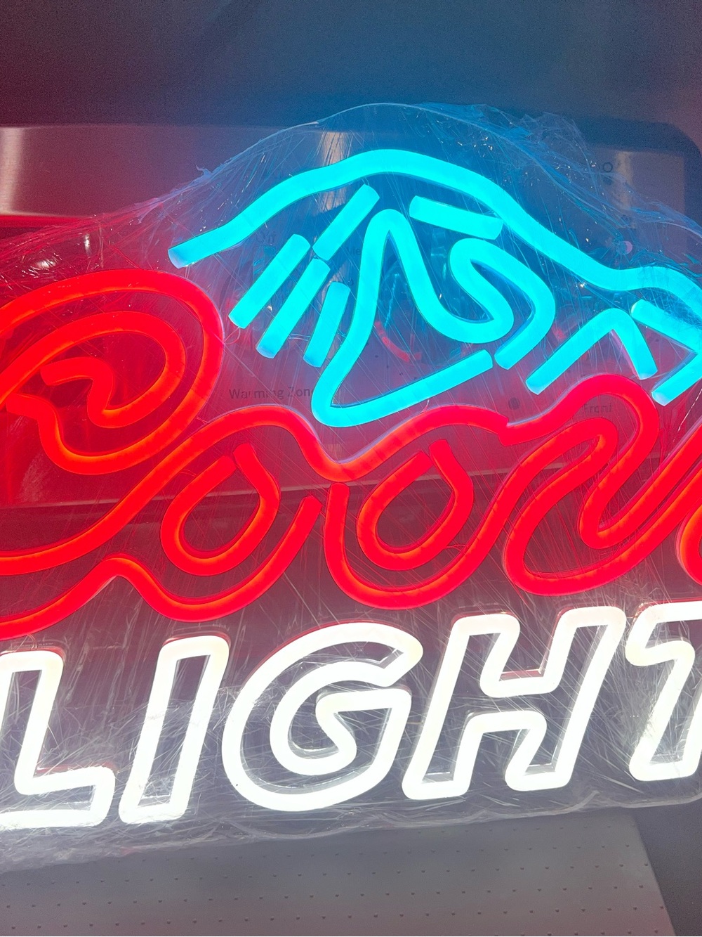 Coors Light for outdoor bar or inside a Man Cave
